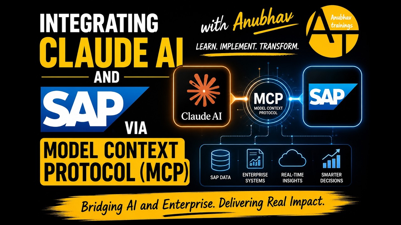 Claude AI integration with SAP using Model Context Protocol