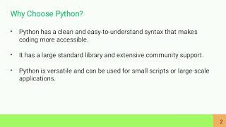 Explain Python🐍🐍Programming👩‍💻 With Help Of PPT.