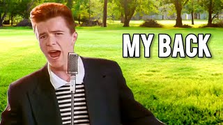 Rick Astley Does A Backflip (REMAKE)