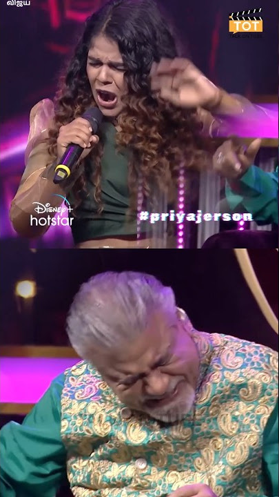 Judges ஒட reaction பாருங்க.😮😮Enjoy பண்ண்றாங்களேப்பா..!😍😍 #supersinger9  #priyajerson  #vijaytv #ss99