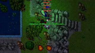 Tibia Ot War (Matando e morrendo)