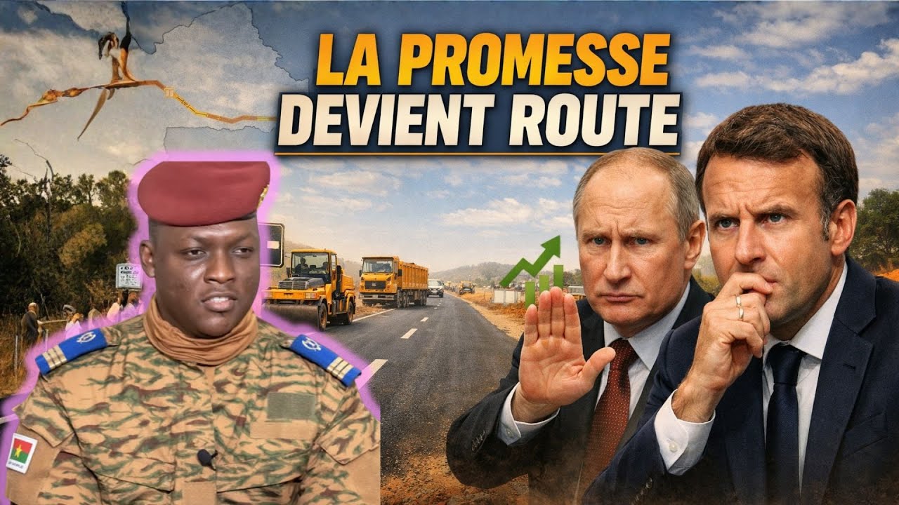 Ibrahim Traoré : route à 9 m, -40% d’accidents… la France choquée ?