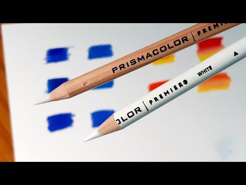 Colourless Blender vs prismacolor white pencil which one is best?