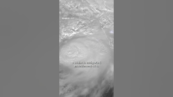 L’ouragan Milton a atteint la catégorie 5 en 48h seulement #actualités