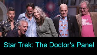 The Doctors Panel at Star Trek Las Vegas  8319  Gates Mcfadden, Robert Picardo, Alexander Siddig