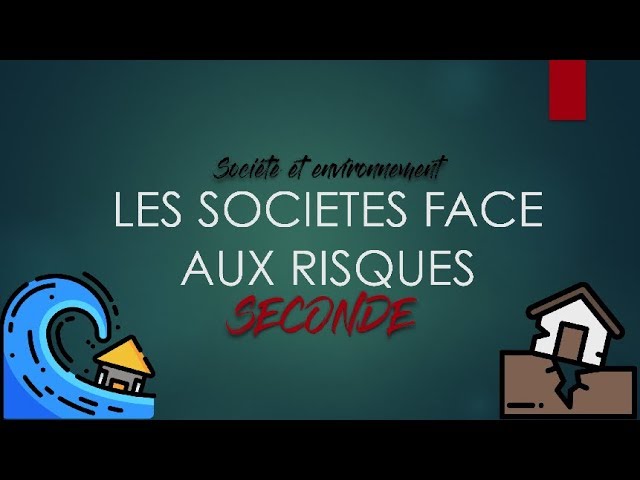 2de - Les sociétés face aux risques