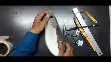 Learn shoe designing-1(how to tapping on last)last par masking tap lagana sekhein@designershoes1888
