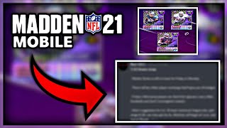 MORE UPCOMING MADDEN MOBILE 21 NEWS!(UPDATE & SNEAK PEEKS!) - Madden Mobile 21 screenshot 3
