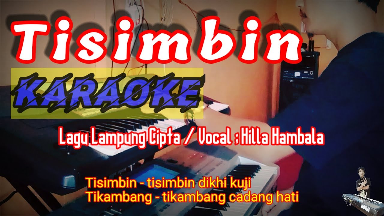 Tisimbin Karaoke Lagu Lampung || Dangdut Original || Cipta / Vocal Hilla Hambala