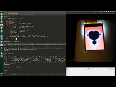 Ulisp Graphic Examples on Sipeed Maix Bit - RISCV - K210 AI Board with Emacs