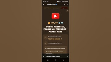 Durov Arrested, France Vs Freedom? | Memefi News | Memefi Youtube Video Code