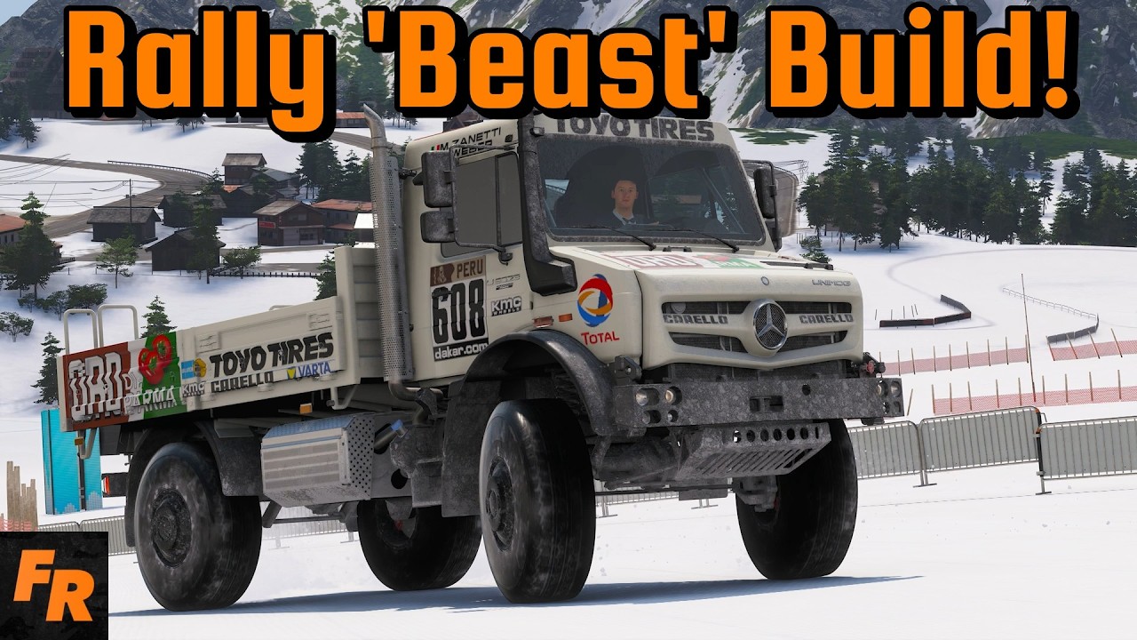 Turning The Mercedes Unimog Into A Rally 'Car' - Forza Horizon 6