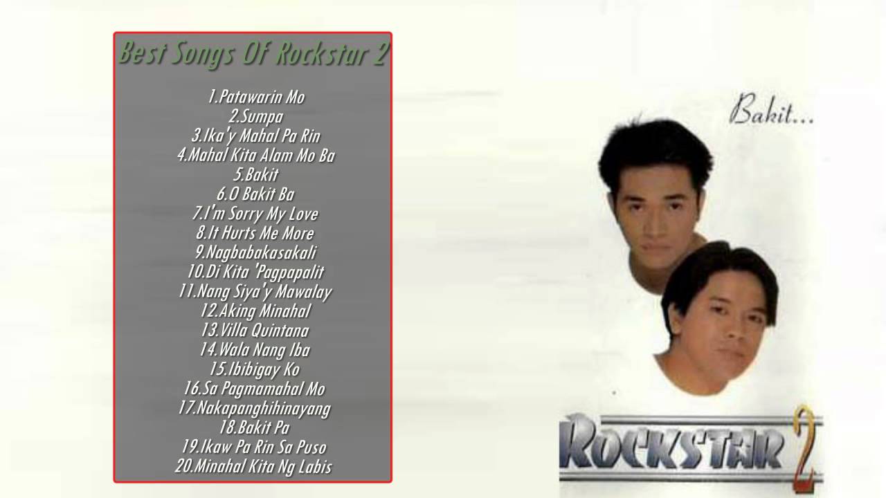 ROCKSTAR 2 Greatest Hits ROCKSTAR 2 Classic Songs Filipino Music