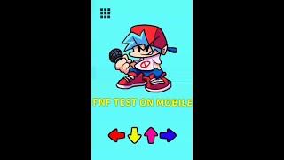 FRIDAY night Funkin Test On (Mobile) is HERE!!!!!! screenshot 4