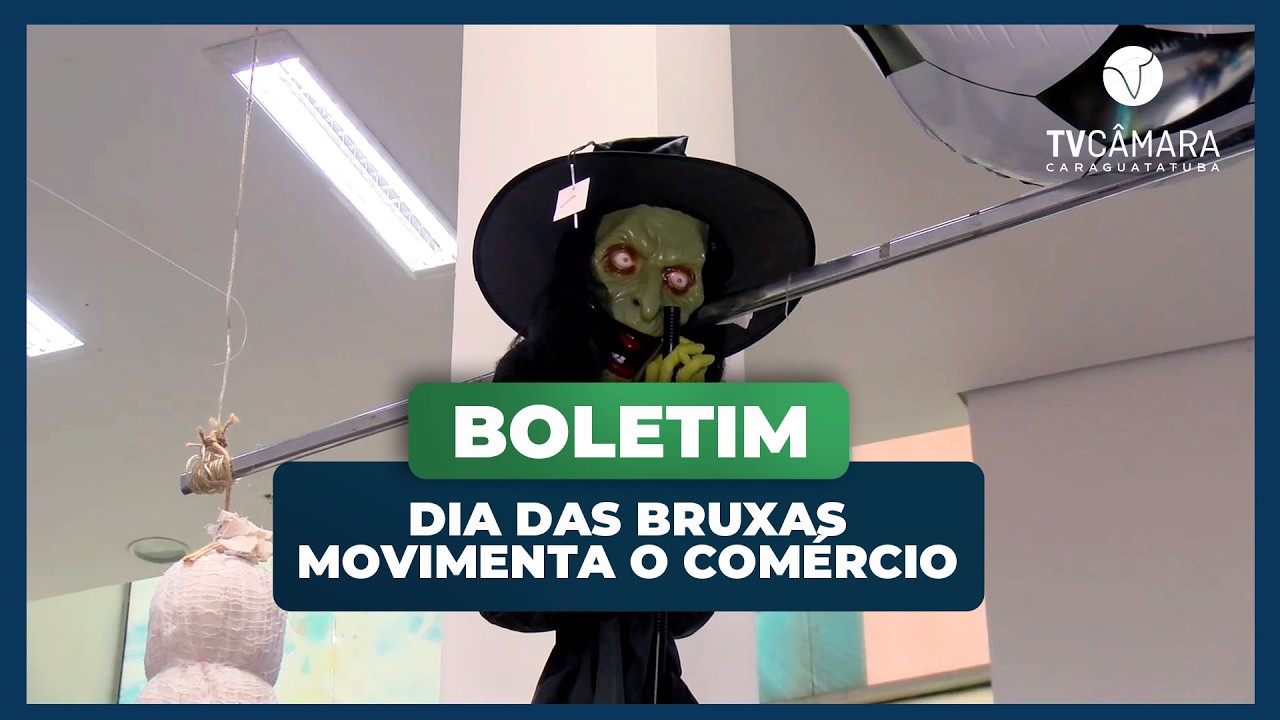 DIA DAS BRUXAS MOVIMENTA O COMÉRCIO - YouTube