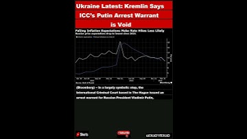 Ukraine Latest: Kremlin Says ICC’s Putin Arrest Warrant is Void|#shorts