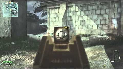 CALL of DUTY MW3 - TDM on INTERCHANGE with GOLD G36C