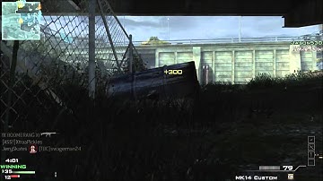 MW3: 68-0 Assault MOAB w/ MK14 on Interchange