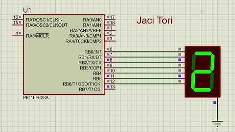 Simulación de Contador 0-9 en Proteus