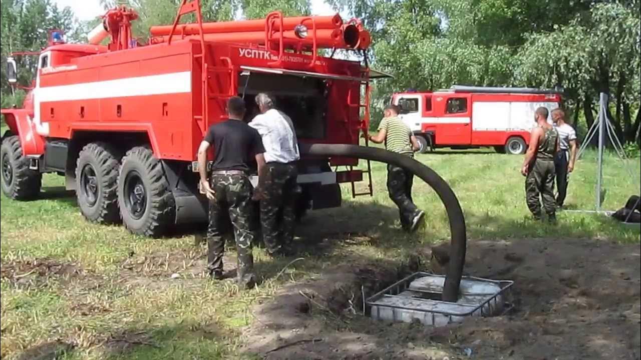 Забор воды видео