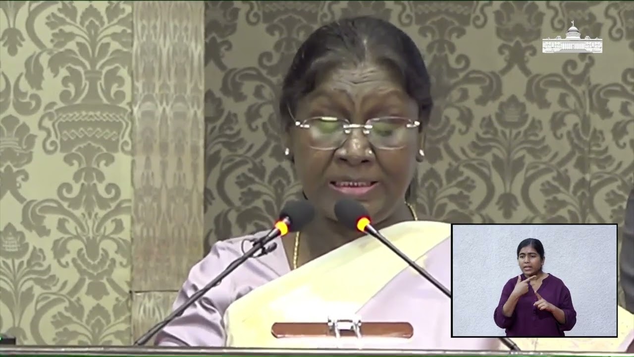 President Murmu addressed the nationwide campaign ‘Saving Lives and Building a Healthier Bharat’