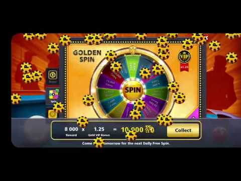 8 Ball Pool Golden Spin - YouTube