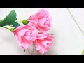 How to make paper flowers easy step by step/ How to make flower