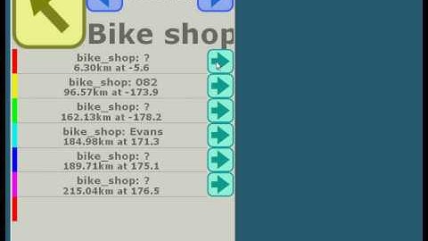 OSM points of interest