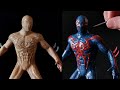 Sculpting SPIDER-MAN 2099 | Timelapse  [ Miguel O&#39;Hara ]