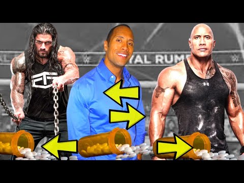 10 WWE Wrestlers Used Steroids To Enhance their physic ! The Rock