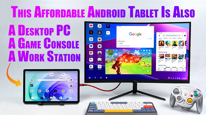 Ein Tablet, das Desktop-PC und Spielekonsole vereint!