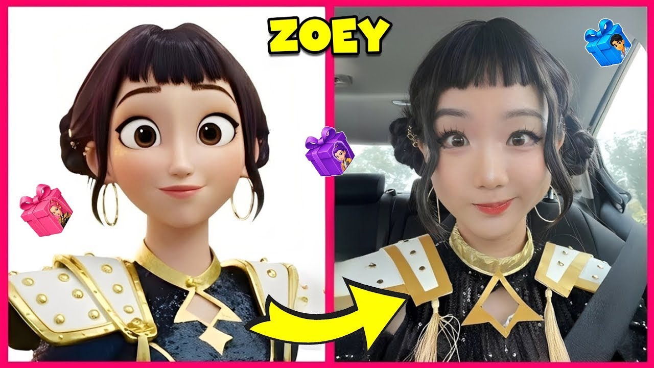 KPOP Demon Hunters in Real-Life TikTok Version ~ Guess Demon Hunters Characters By  Dance💃️ 2025