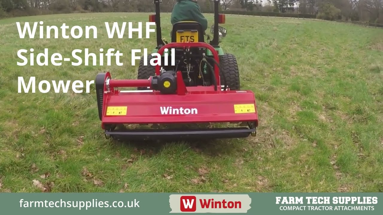 Side-Shift Flail Mower WHF - Winton from Farm Tech Supplies