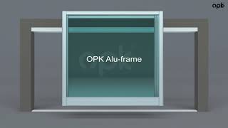 OPK Cruiser-5 sliding door with soft close -Frame door screenshot 2
