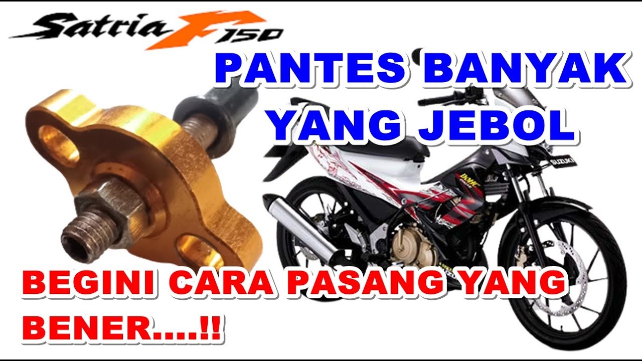 Rante keteng satria fu berisik | Mesin jebol klep bengkok akibat tensioner manual Satria F150