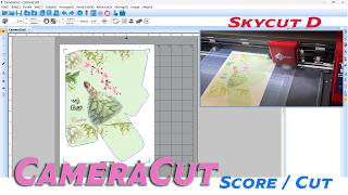 CameraCut Skycut - Double Head Scoring and Cutting / Cabezal Doble Marcas de Dobles y Corte