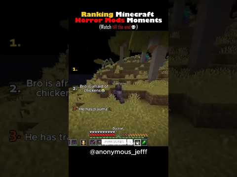Top 3 Funniest Minecraft Horror Mods Moments That Completely Ruined The Scares ๐๐ฑ