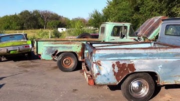 1961 Chevrolet Apache 10 Project, 1963 GMC 1/2 ton
