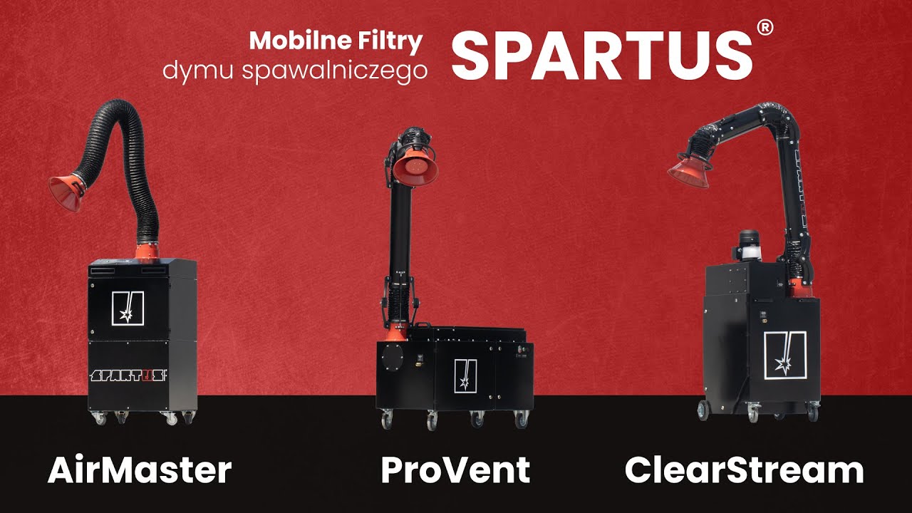 Mobilny odciąg filtrujący Spartus ClearStream 2000 / 2 m