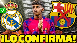 ¡BOMBAZO CON LAMINE YAMAL! ¡BRUTAL NOTICIA! ¡LO CONFIRMA! | NOTICIAS DEL REAL MADRID HOY