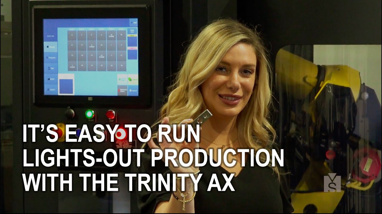 Watch how easy it is to run "Lightsout Production" with the Trinity AX