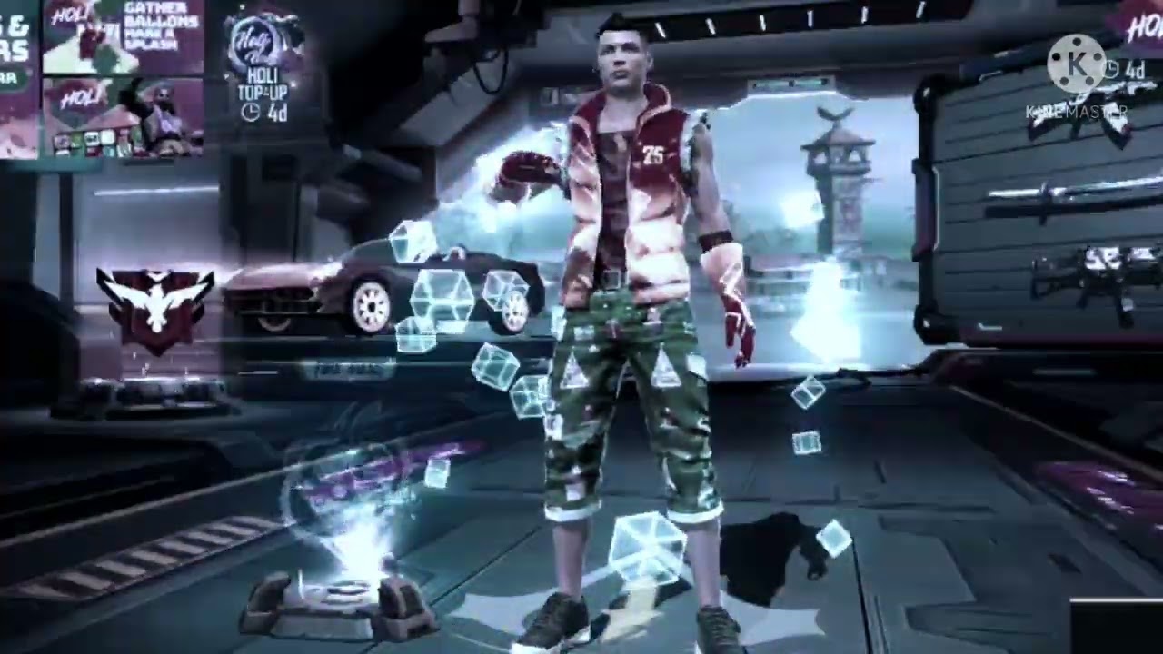 Free fire dress change status