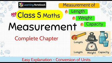 Class 5 Maths Chapter Measurement