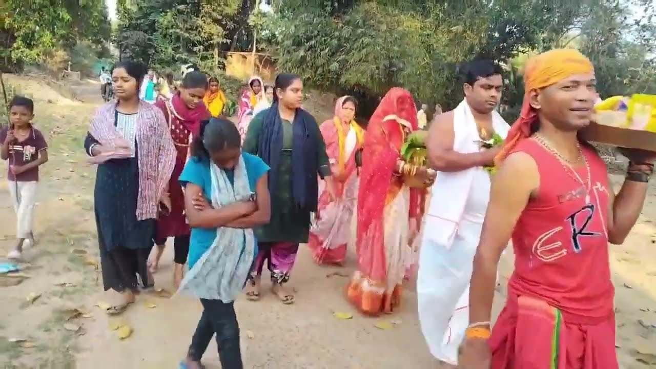 ଭାଘବତ ପାରାୟଣ ପାଇଁ କଳସଯାତା ଗାଁ ପରିକ୍ରମା ଘଟପୂଜା ଓ ଆମ ଗାଁ ଦେବାଦେବୀମଂଦିରରେଘଟ ସାପନ ଭିୟୁ 2026