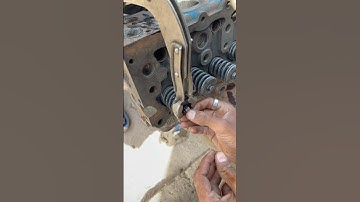 How Valves Spring Lock Adjustment #valve #shorts #shortsviral #engine #trending