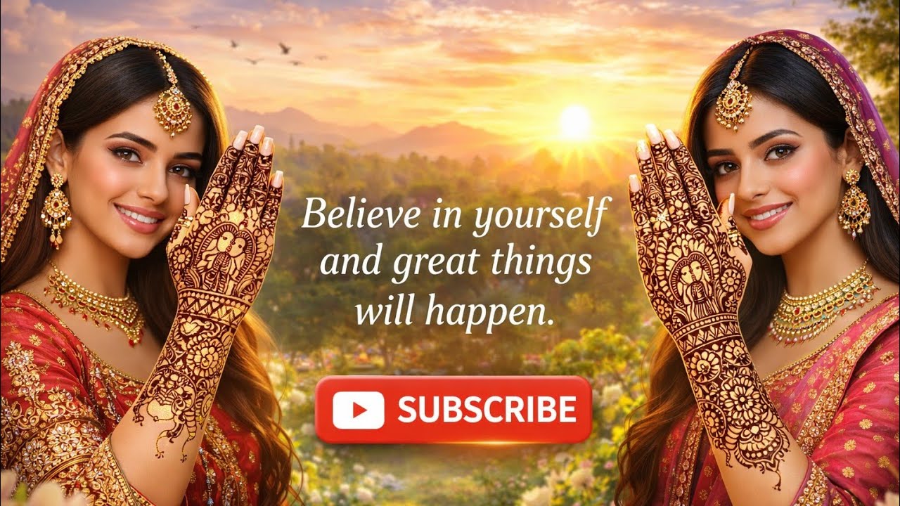 Live Bridal Mehndi Design | Dulhan Mehndi Step by Step | Easy Henna Design for Beginners