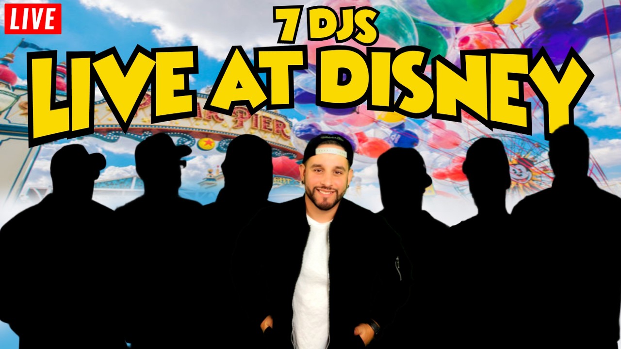 🔴 LIVE AT DISNEY WITH 7 DJS!