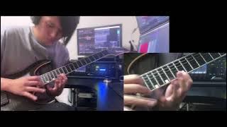MYSTIC PROPHECY - Eye To Eye│GUITAR SOLO COVER #Shorts