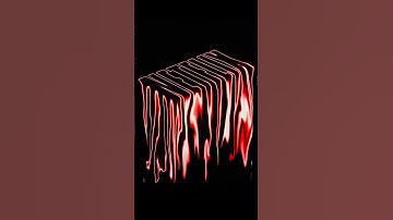 Liquify and gradient 🤯 # Photoshop #mishkoeffect #netflix #typography #graphicdesign