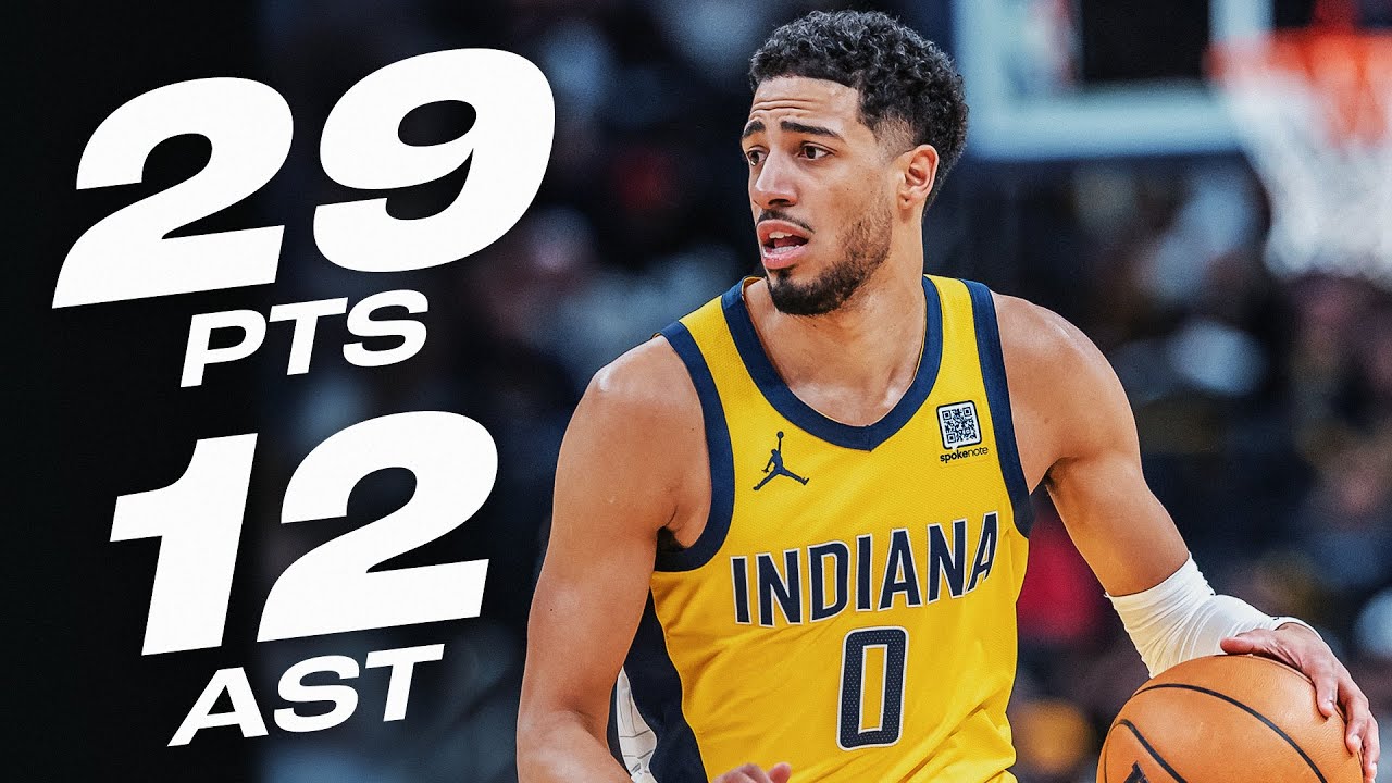 匿名Tyrese Haliburton(2025cityAway)L Tyrese Haliburton SHOWS OFF vs Clippers | February 23, 2025